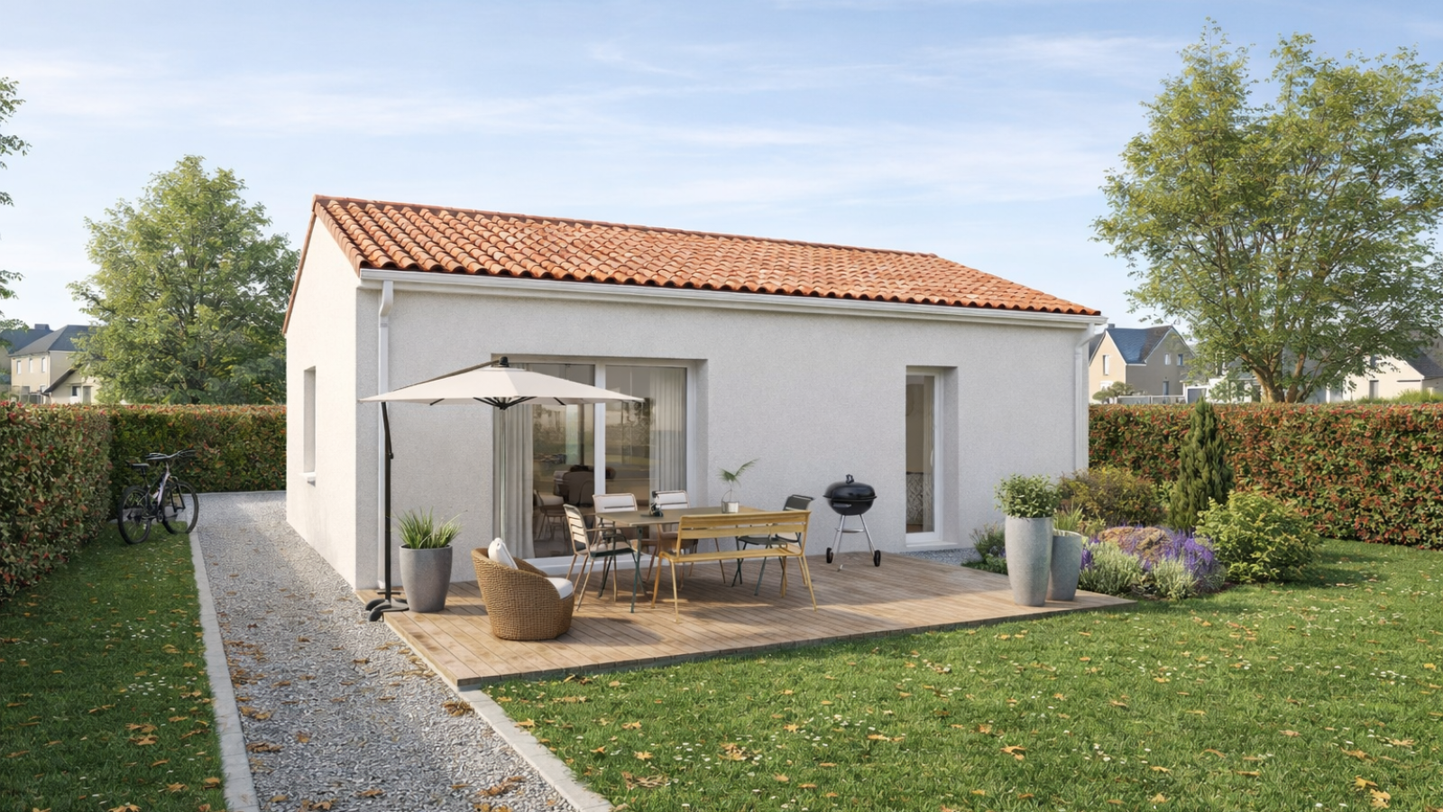 Maison neuve à Mortagne-sur-Sèvre avec 1 chambres sur terrain de 436m2 / image 3