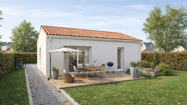 Maison neuve à Mortagne-sur-Sèvre avec 1 chambres sur terrain de 436m2 - image 2