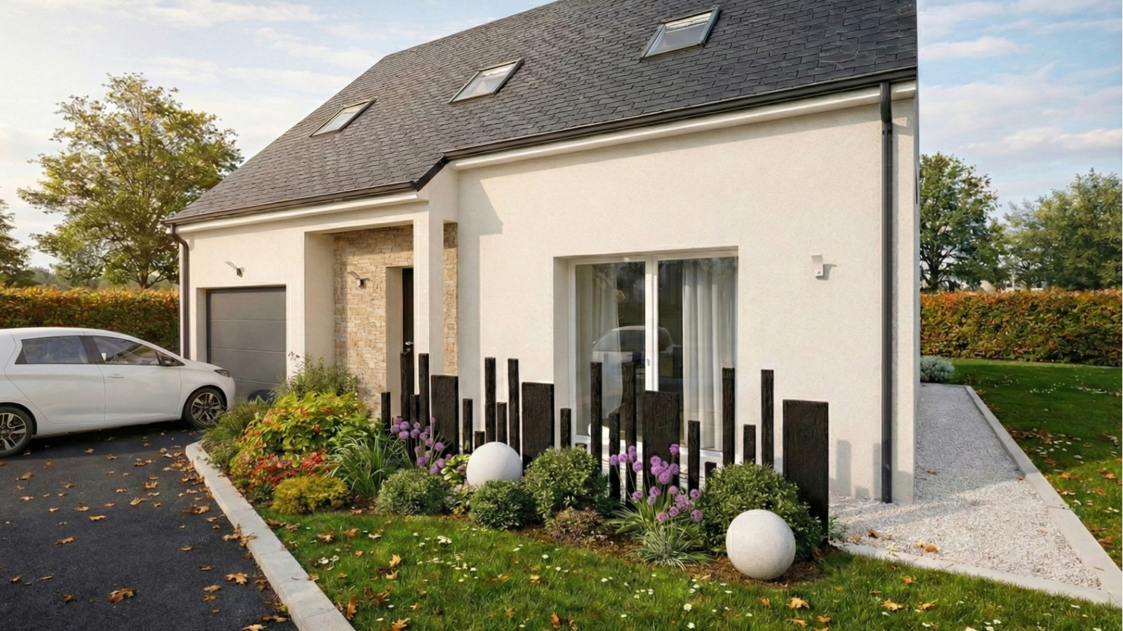 Maison neuve à Luynes avec 3 chambres sur terrain de 364m2 / image 4