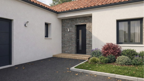 Maison neuve à Mortagne-sur-Sèvre avec 4 chambres sur terrain de 543m2 - image 3