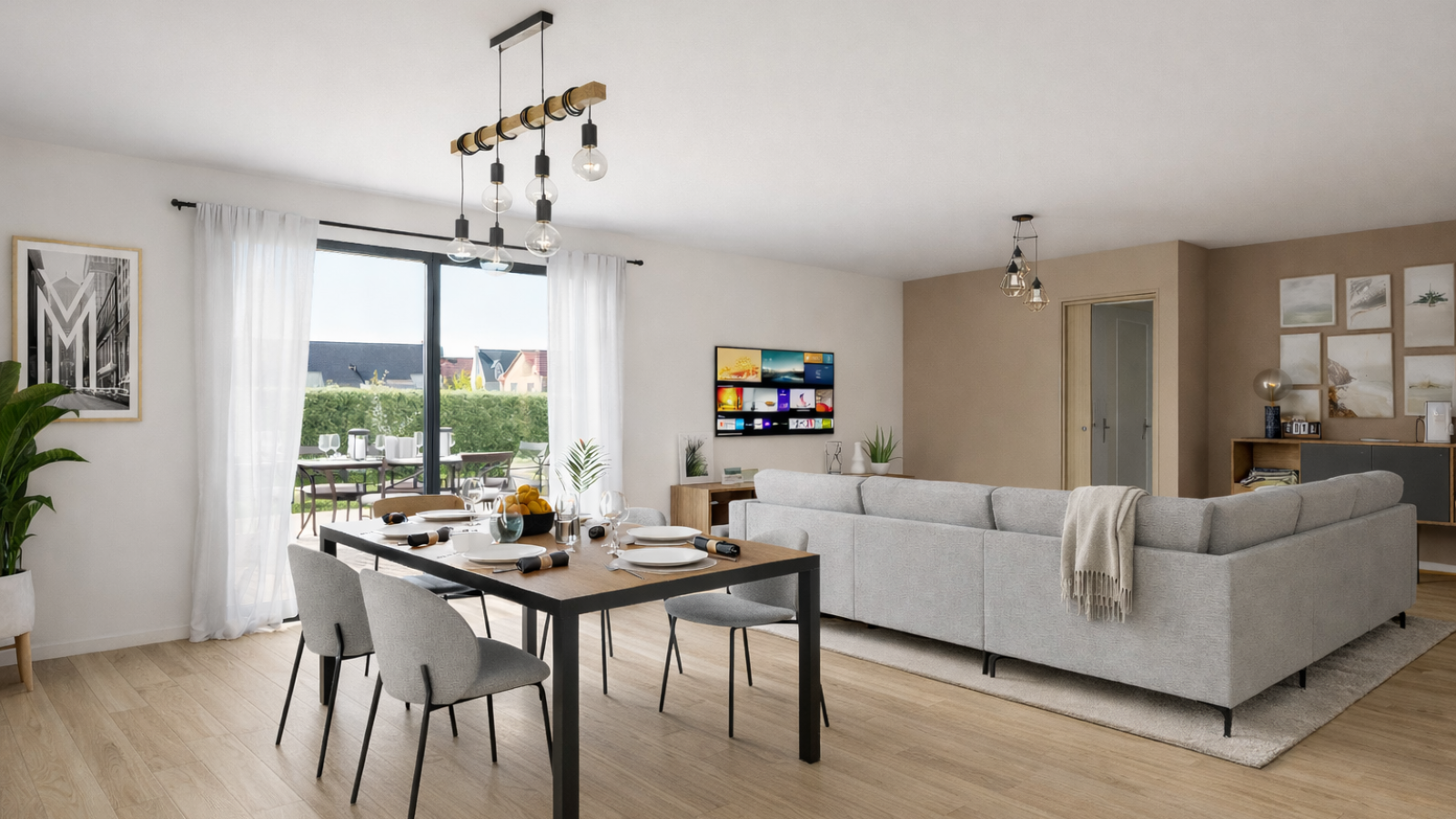 Maison neuve à Mortagne-sur-Sèvre avec 4 chambres sur terrain de 543m2 / image 6