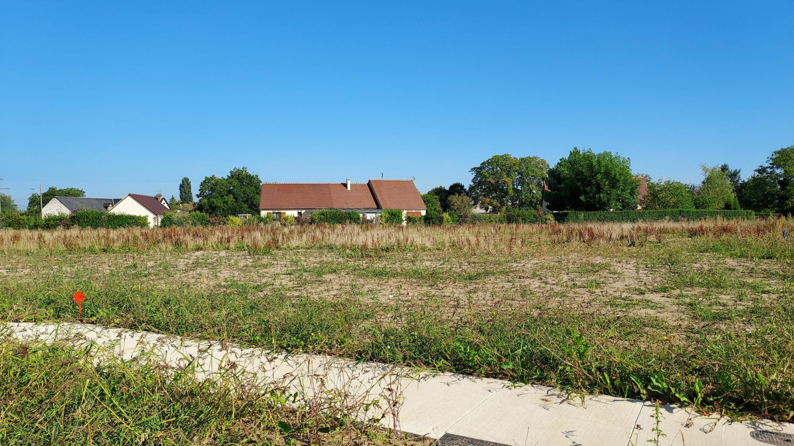Terrain constructible de 622m2 à Saint-Dyé-sur-Loire