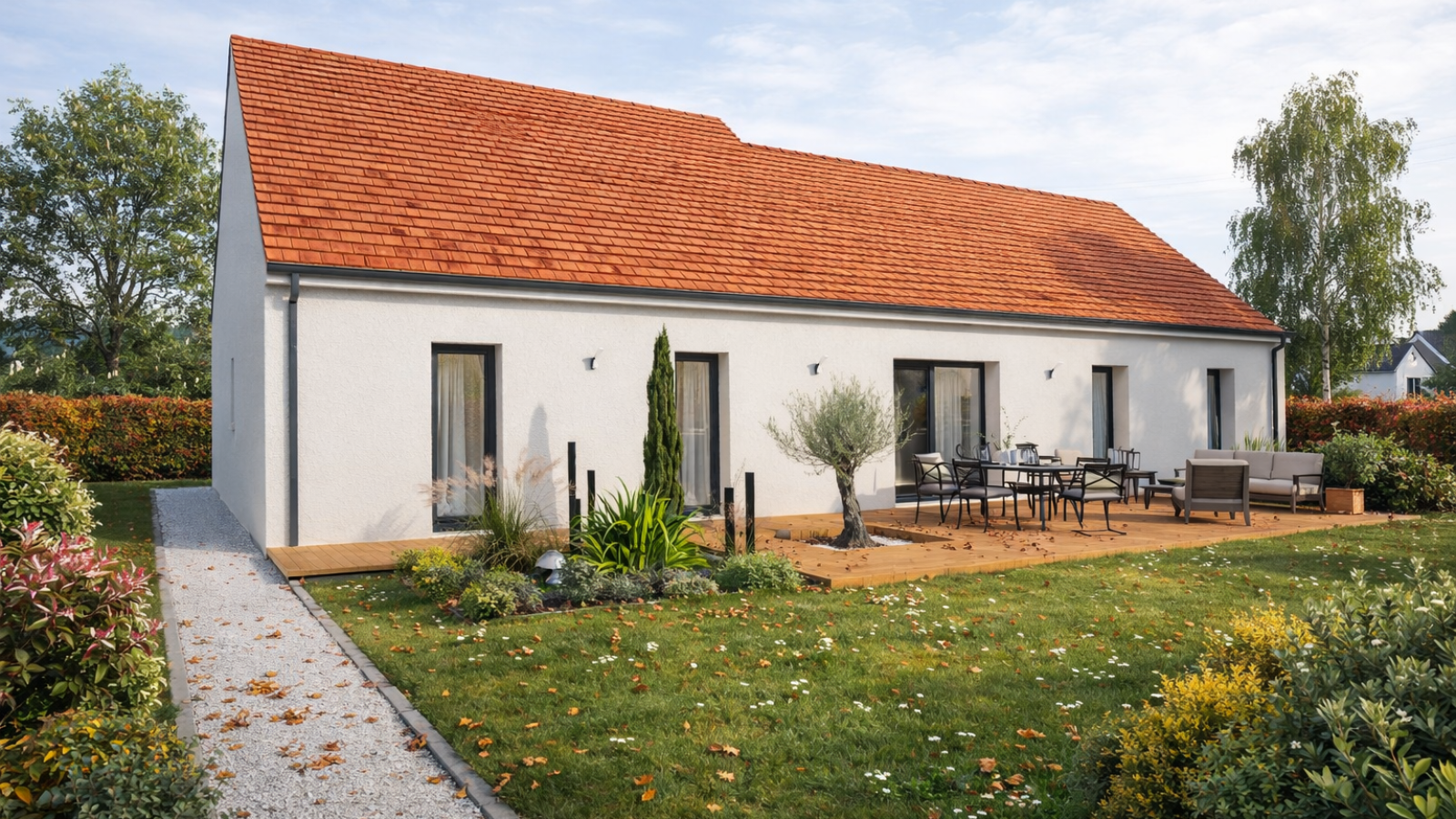 Maison neuve à Huisseau-sur-Mauves avec 4 chambres sur terrain de 405m2 / image 3