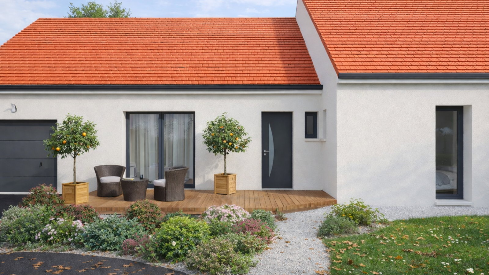 Maison neuve à Huisseau-sur-Mauves avec 4 chambres sur terrain de 405m2 / image 4