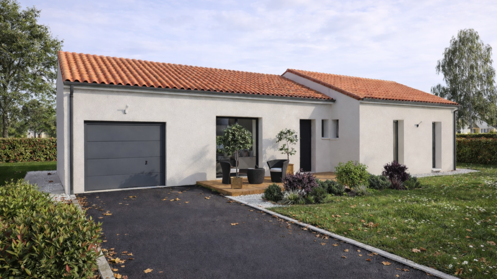 Maison neuve à Poitiers avec 4 chambres sur terrain de 1110m2 / image 2