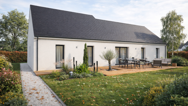 Maison neuve à Varennes avec 4 chambres sur terrain de 1395m2 - image 2