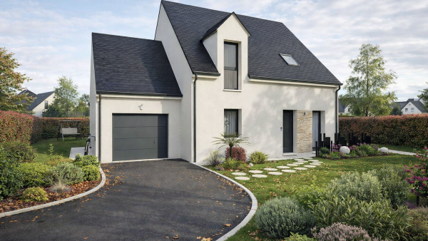 Maison neuve à Huisseau-sur-Mauves avec 4 chambres sur terrain de 744m2 - image 1