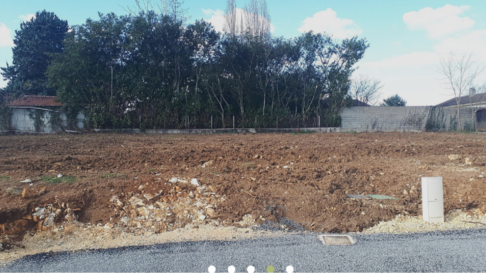 Terrain constructible de 630m2 à Yzeures-sur-Creuse