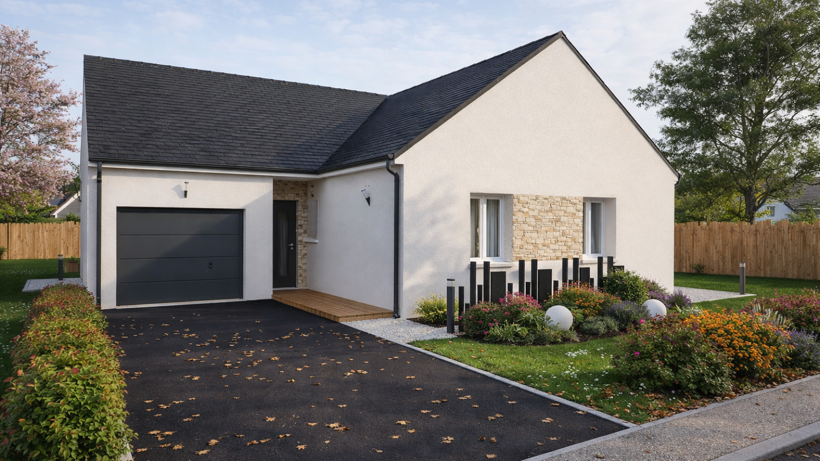 Maison neuve à Amilly avec 3 chambres sur terrain de 1224m2 / image 2