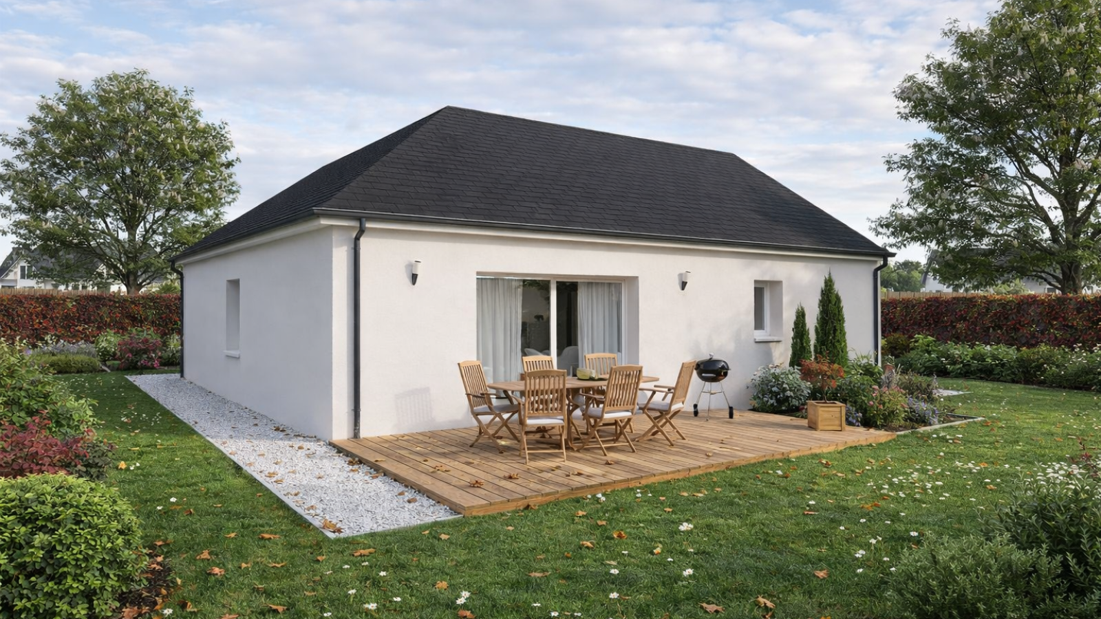 Maison neuve à Amilly avec 3 chambres sur terrain de 1224m2 / image 3