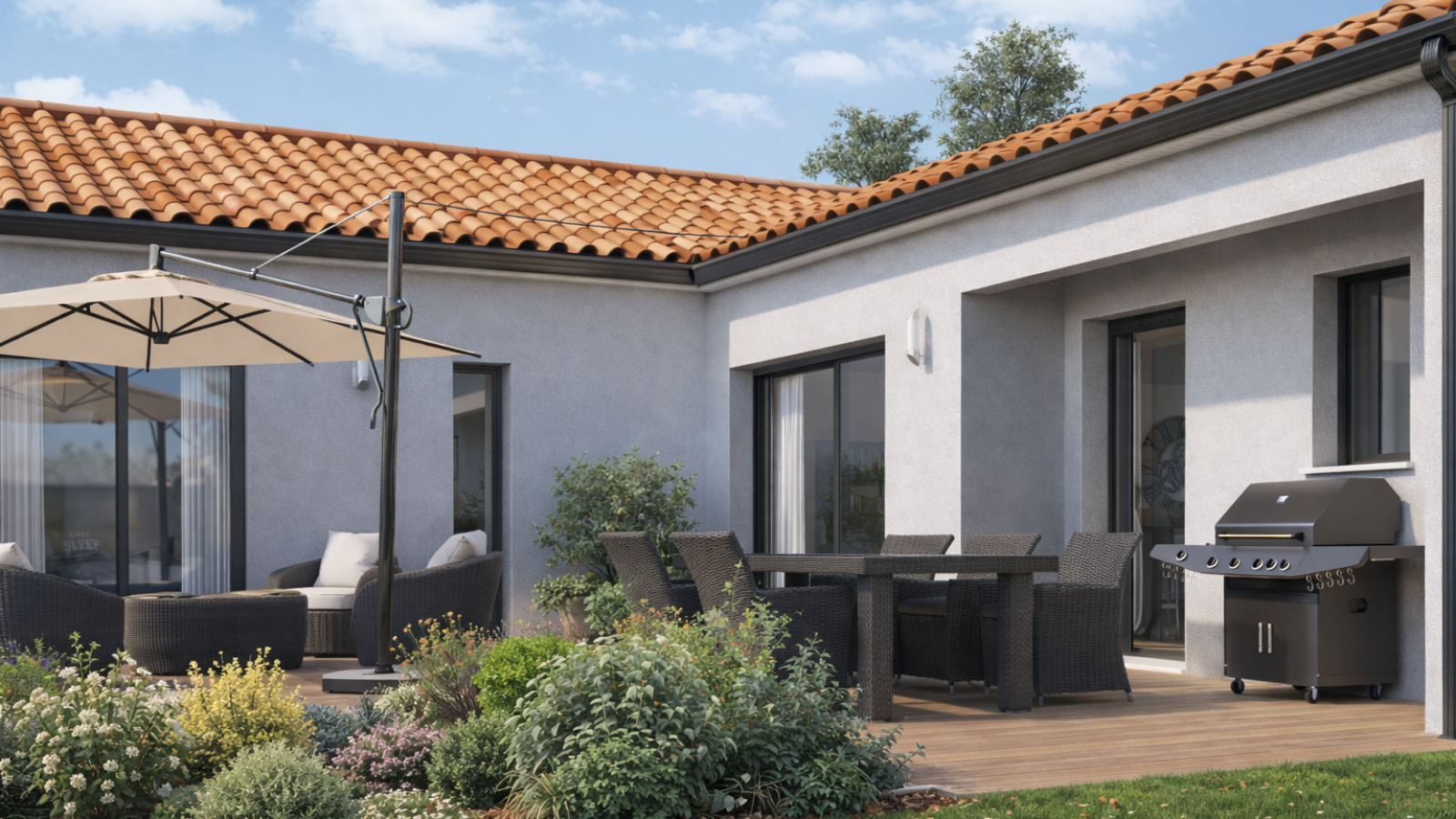 Maison neuve à Mortagne-sur-Sèvre avec 3 chambres sur terrain de 543m2 / image 5