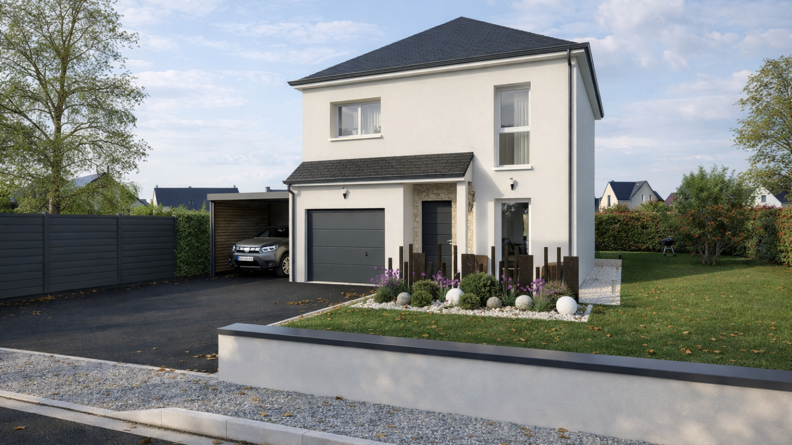 Maison neuve à Luynes avec 3 chambres sur terrain de 364m2 / image 2