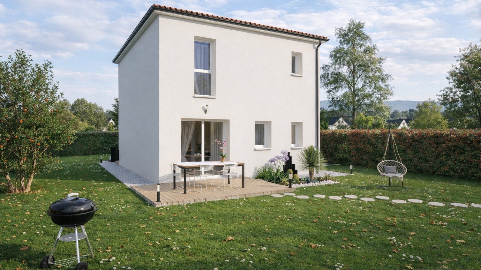 Maison neuve à Chemillé-en-Anjou avec 3 chambres sur terrain de 388m2 / image 3