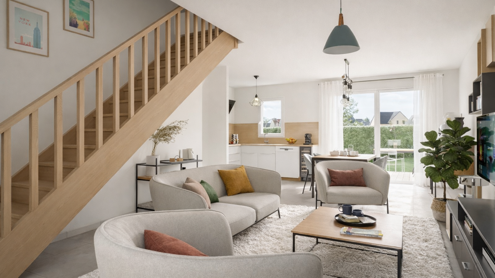 Maison neuve à Chemillé-en-Anjou avec 3 chambres sur terrain de 388m2 / image 6