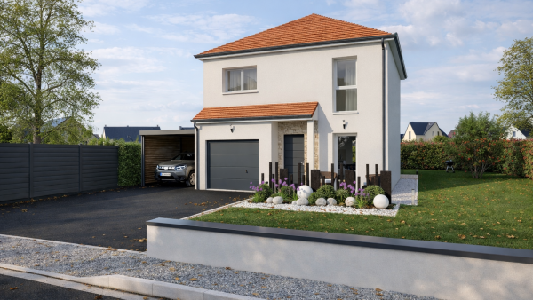 Maison neuve à Saran avec 3 chambres sur terrain de 602m2 - image 1