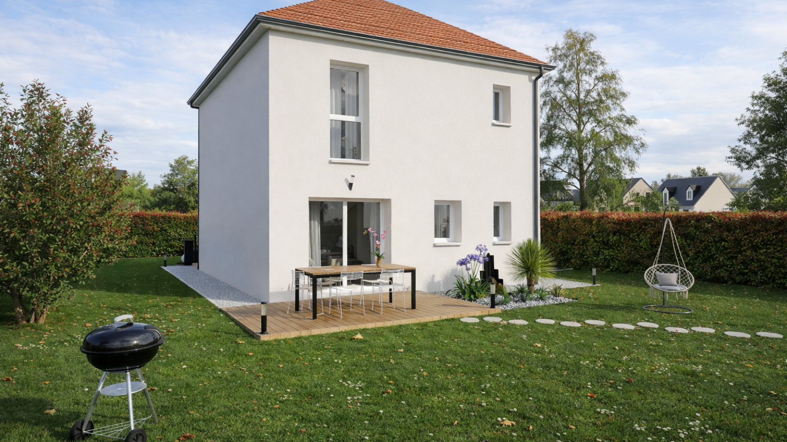Maison neuve à Amilly avec 3 chambres sur terrain de 1224m2 / image 3