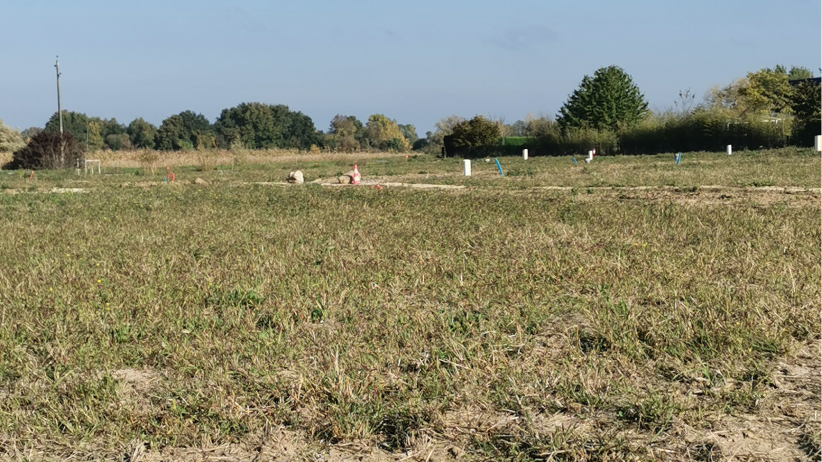 Terrain constructible de 307m2 à Luynes