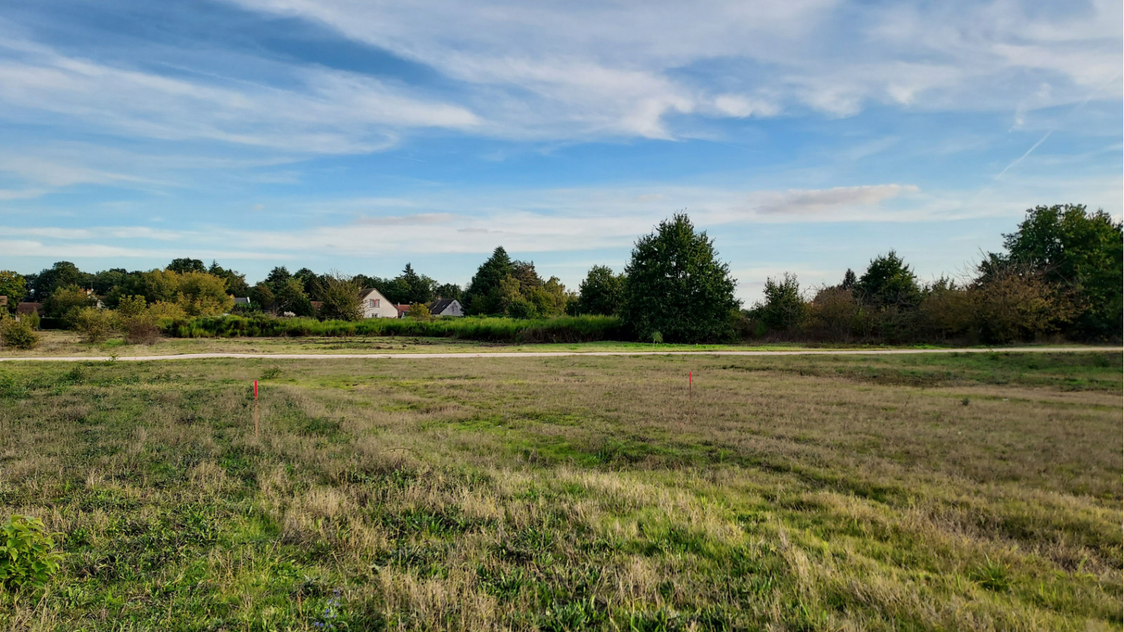 Terrain constructible de 570m2 à Pontlevoy