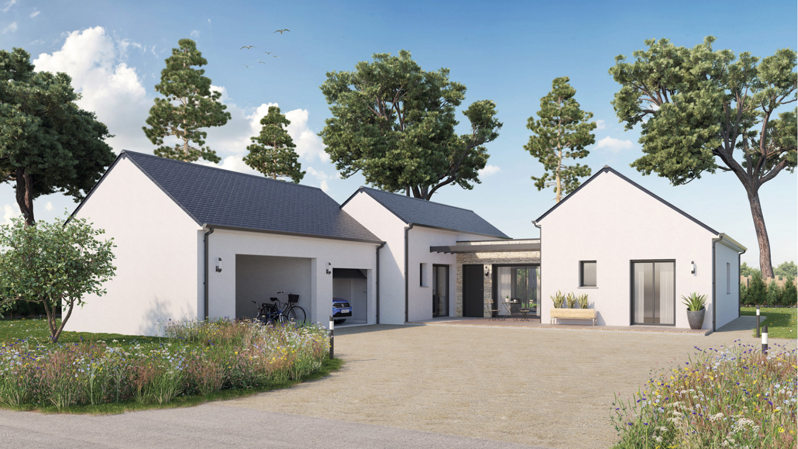 Maison neuve à La Chapelle-Saint-Mesmin avec 3 chambres sur terrain de 555m2 / image 2