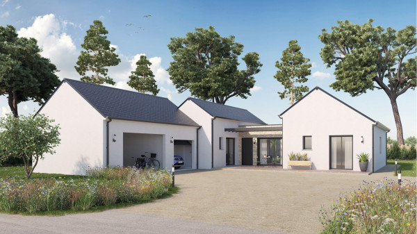 Maison neuve à La Chapelle-Saint-Mesmin avec 3 chambres sur terrain de 555m2 - image 1