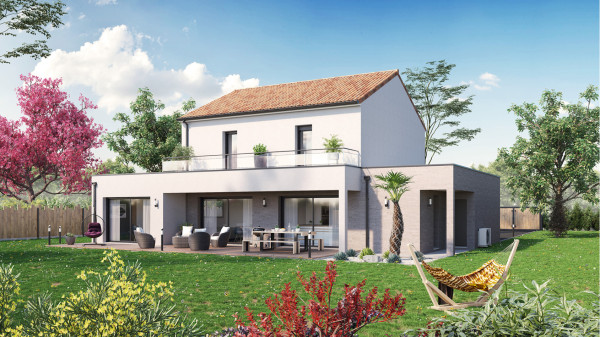 Maison neuve à Chasseneuil-du-Poitou avec 4 chambres sur terrain de 627m2 - image 1