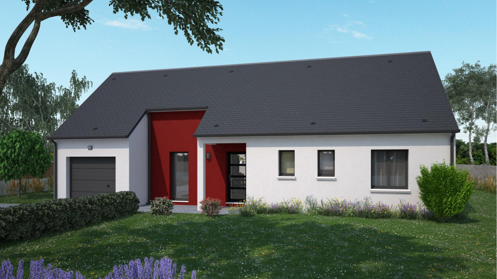 Maison neuve à Traînou avec 3 chambres sur terrain de 790m2 / image 2