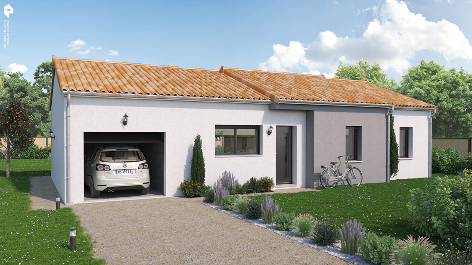Maison neuve à Poitiers avec 3 chambres sur terrain de 1281m2 / image 2