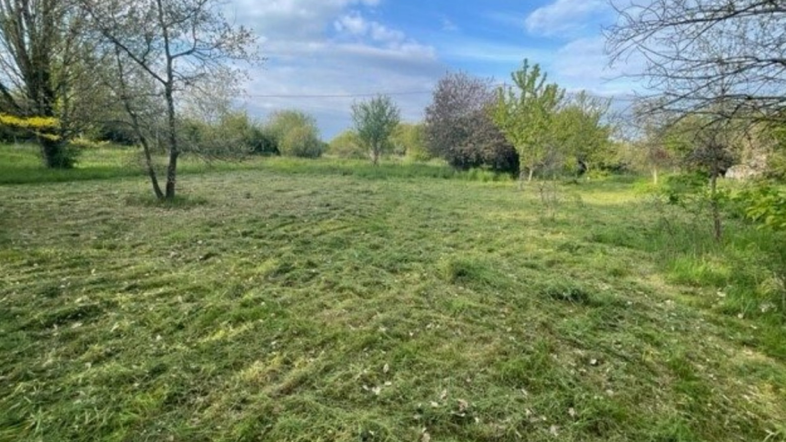 Terrain constructible de 2460m2 à Nieuil-l'Espoir