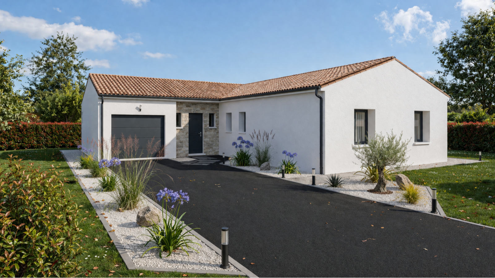 Maison neuve à Chasseneuil-du-Poitou avec 4 chambres sur terrain de 286m2 / image 2