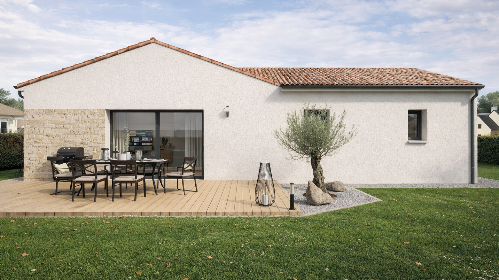 Maison neuve à Mortagne-sur-Sèvre avec 4 chambres sur terrain de 543m2 / image 5