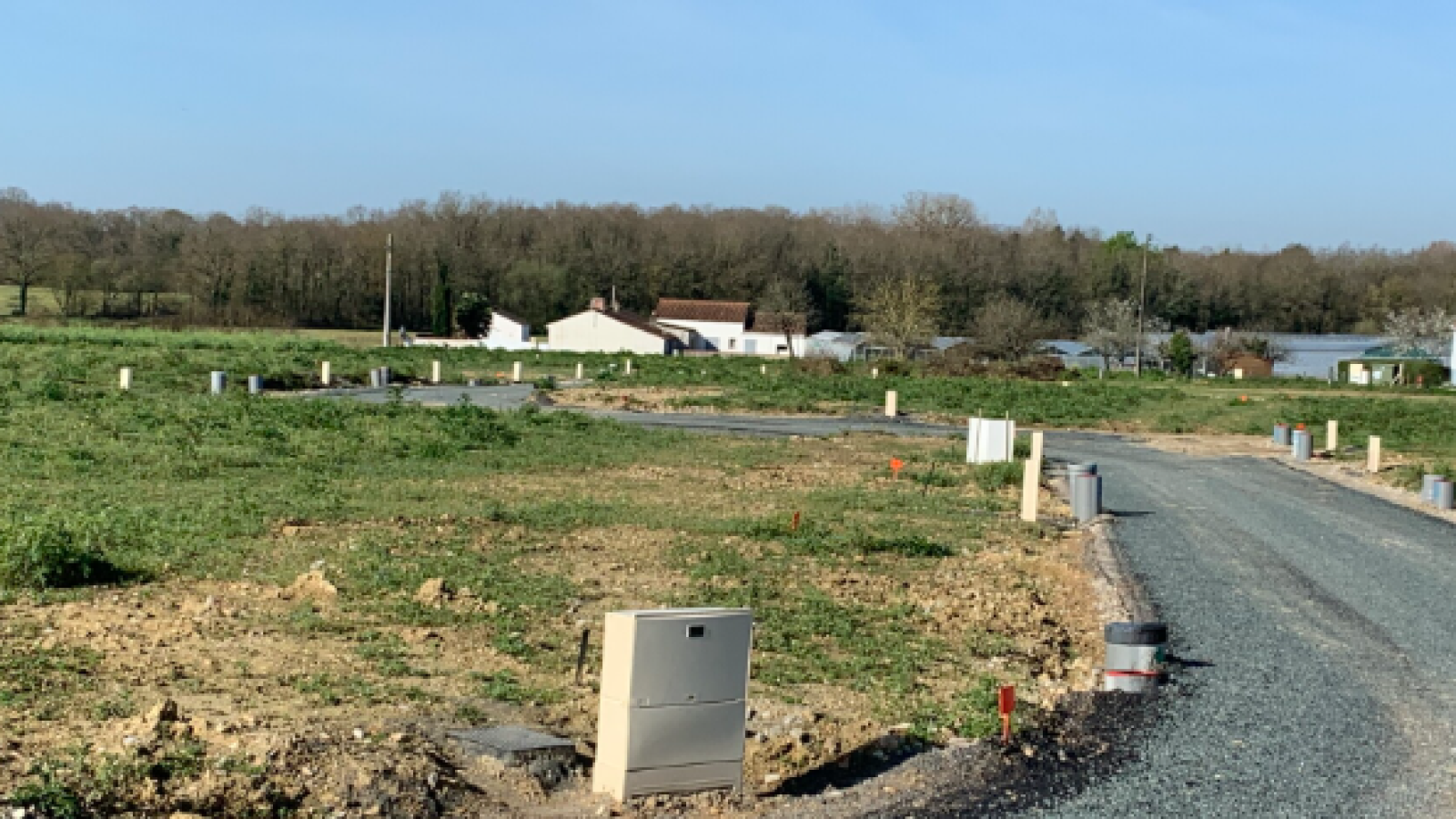 Terrain constructible de 732m2 à Vennecy