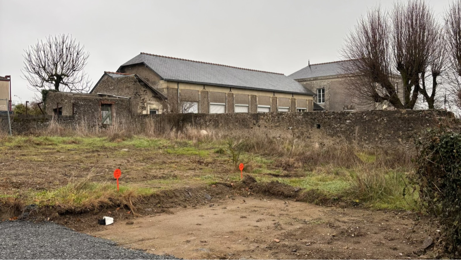 Terrain constructible de 349m2 à Mauges-sur-Loire