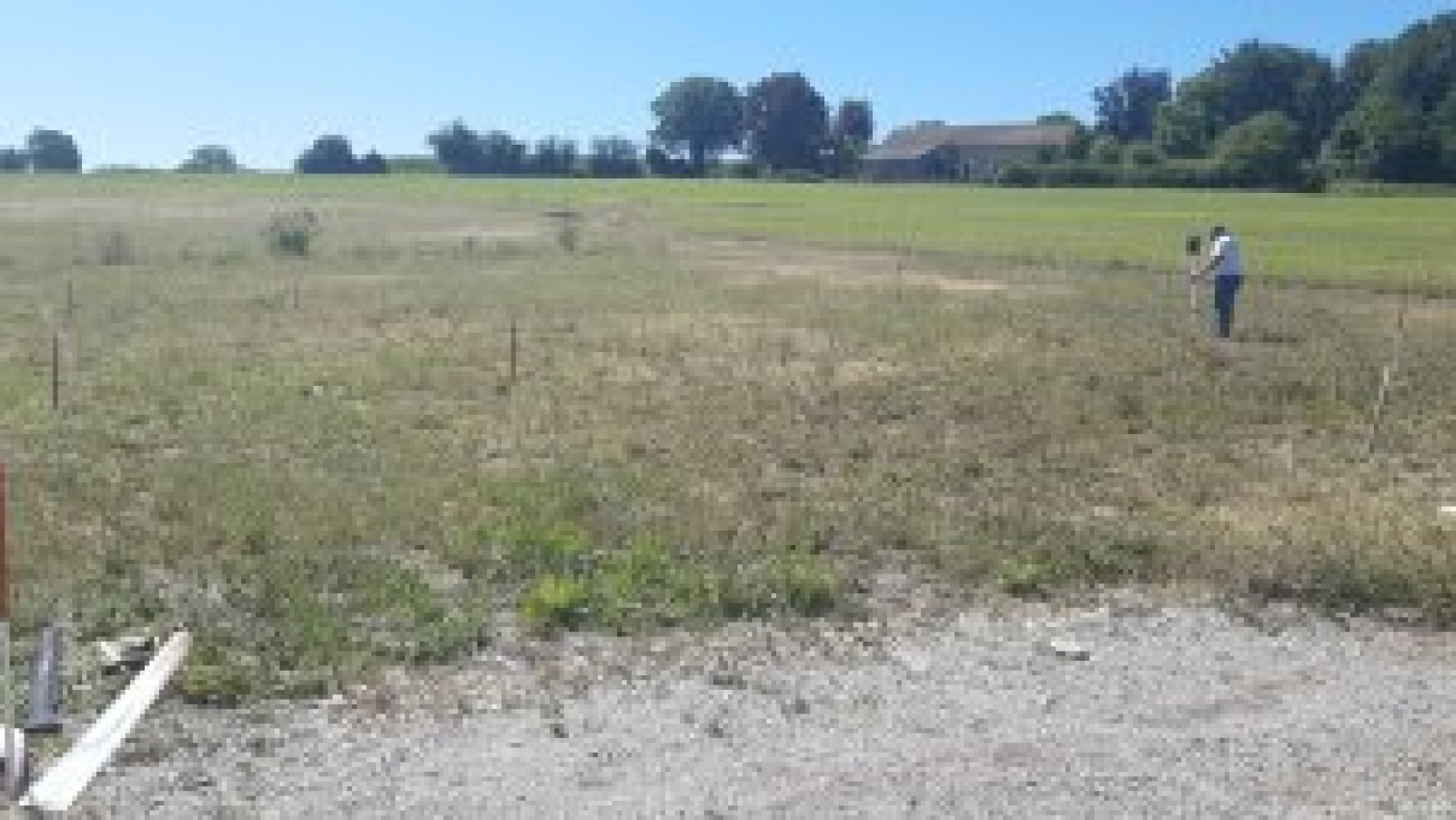 Terrain constructible de 710m2 à Châtellerault