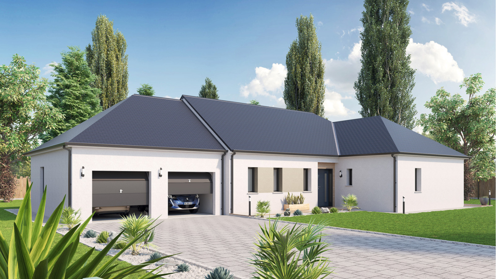 Maison neuve à Darvoy avec 3 chambres sur terrain de 540m2 / image 2