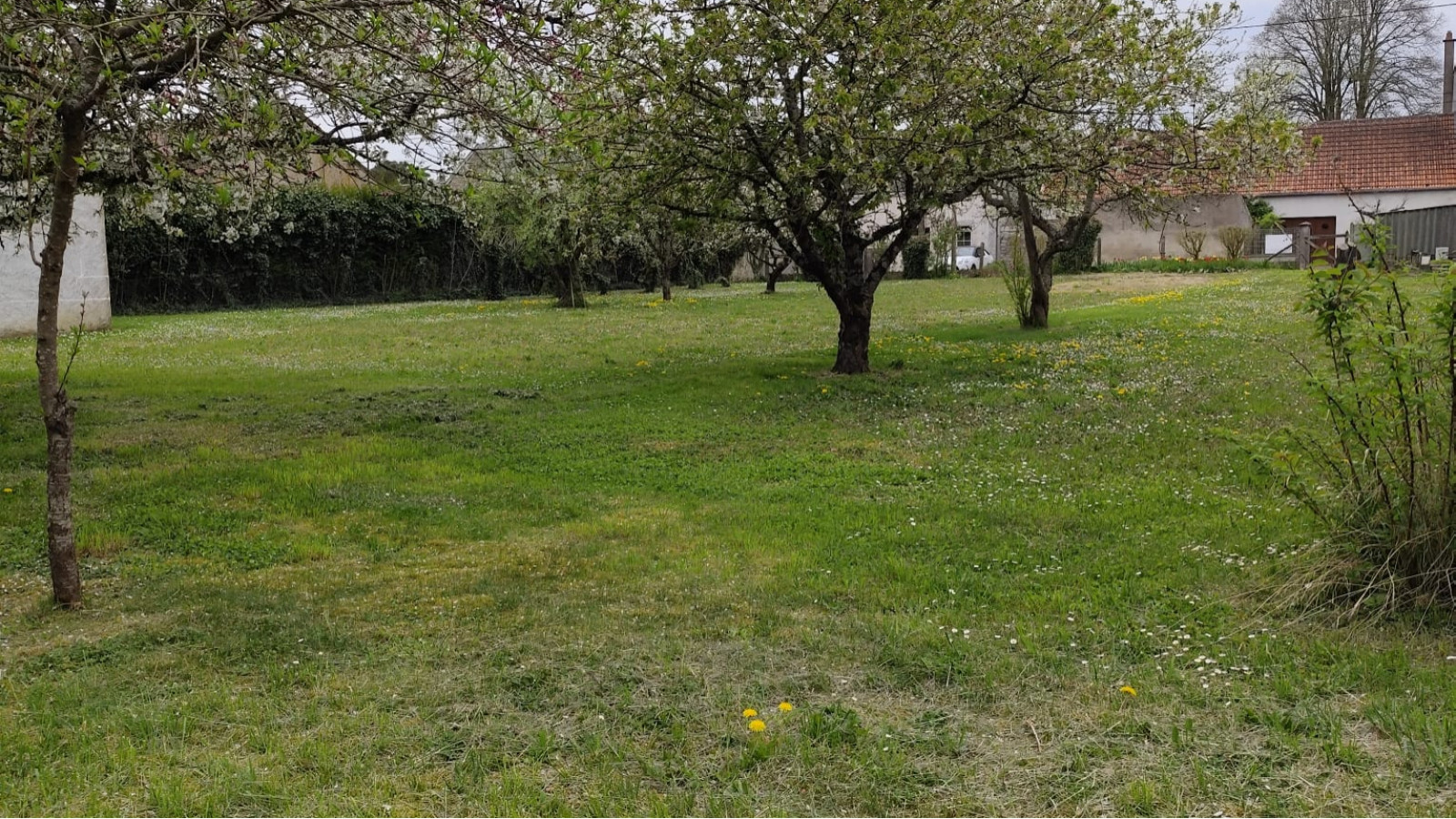 Terrain constructible de 900m2 à Saint-Claude-de-Diray