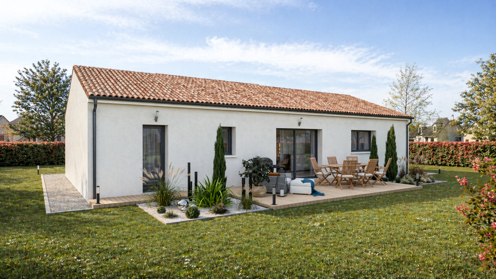 Maison neuve à Savigné avec 3 chambres sur terrain de 962m2 / image 3