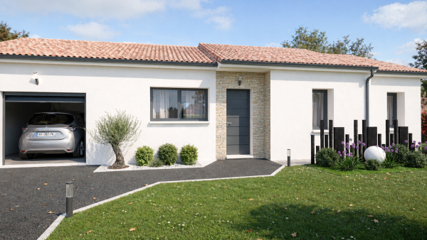 Maison neuve à Savigné avec 3 chambres sur terrain de 962m2 - image 3
