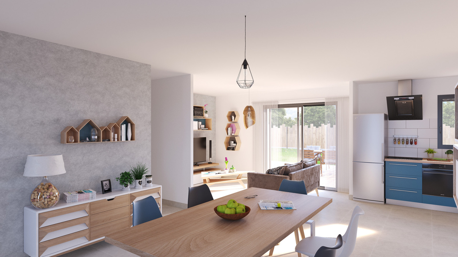 Maison neuve à Amilly avec 2 chambres sur terrain de 1224m2 / image 6