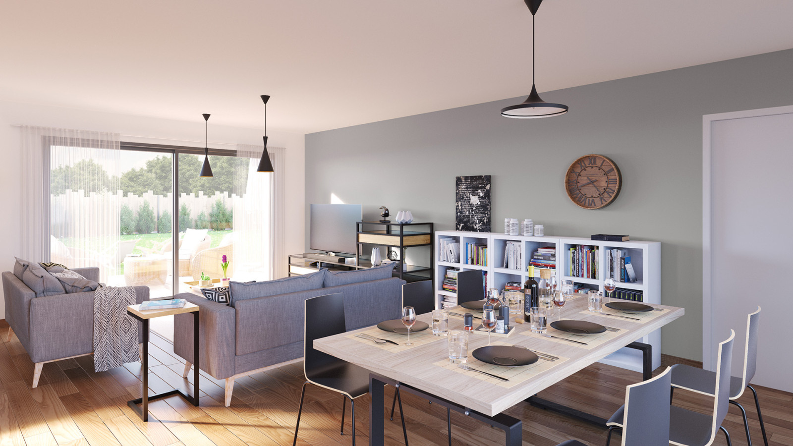 Maison neuve à Amilly avec 3 chambres sur terrain de 676m2 / image 6
