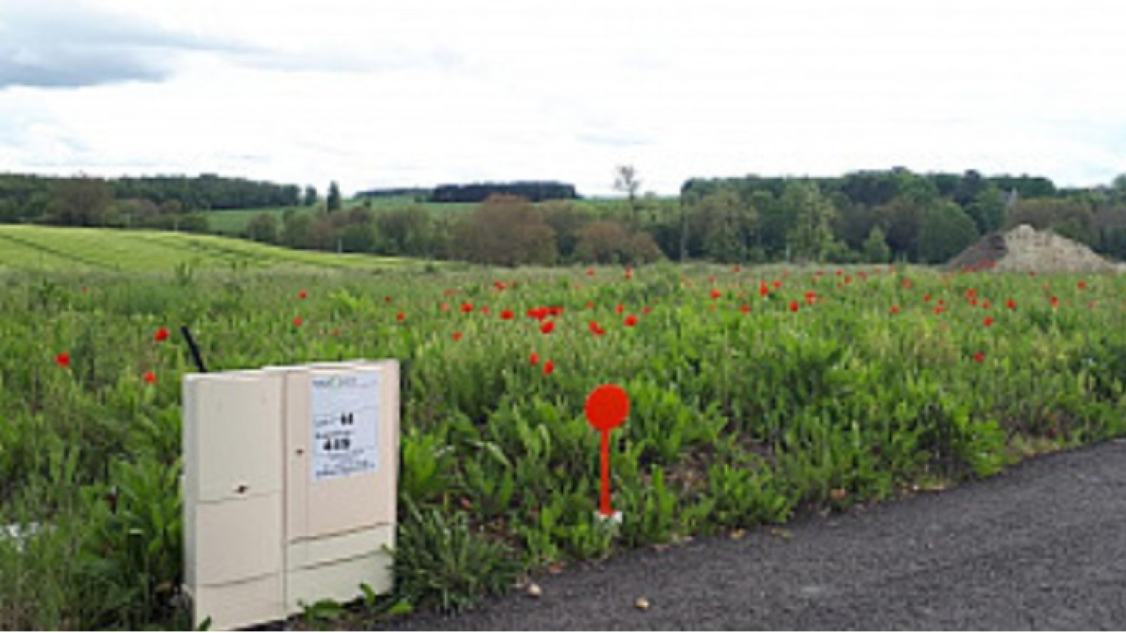 Terrain constructible de 450m2 à Sainte-Maure-de-Touraine