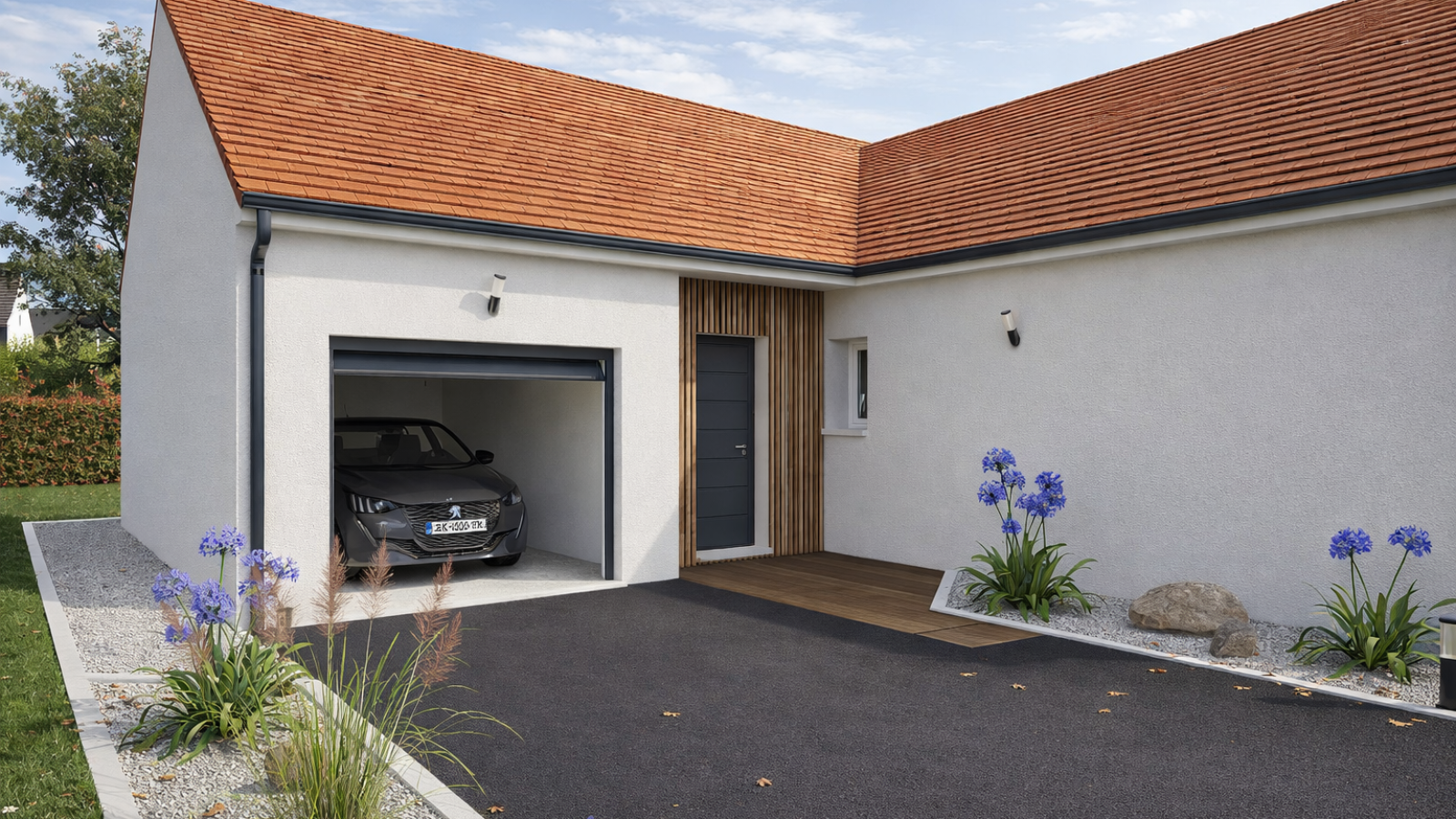 Maison neuve à Houdan avec 3 chambres sur terrain de 554m2 / image 4