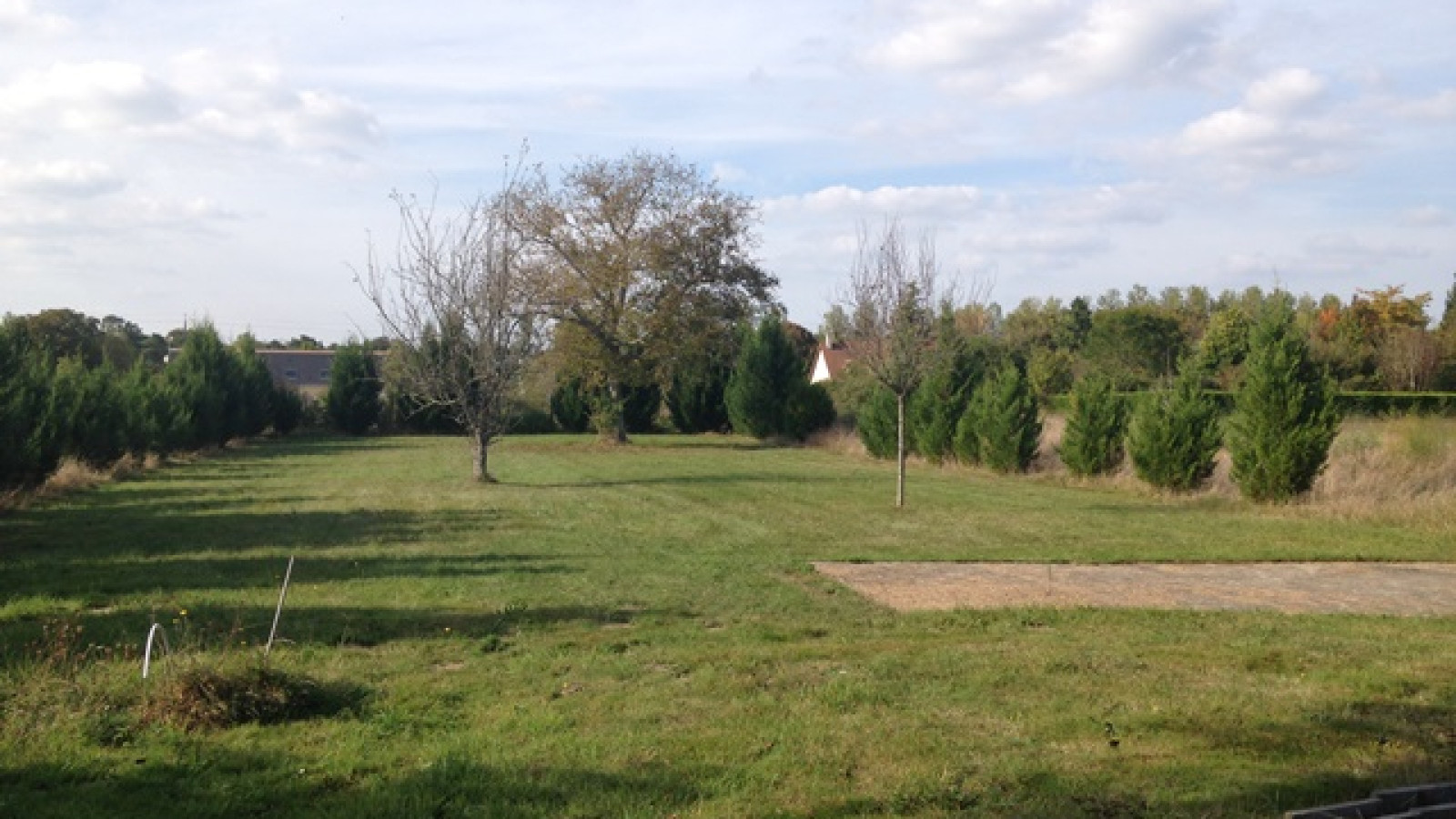 Terrain constructible de 430m2 à Montlouis-sur-Loire