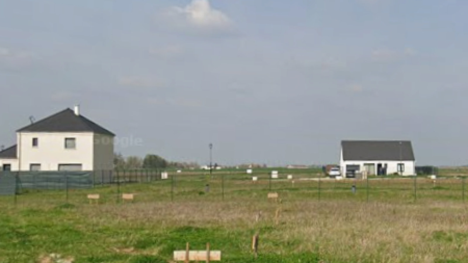 Terrain constructible de 504m2 à Gidy