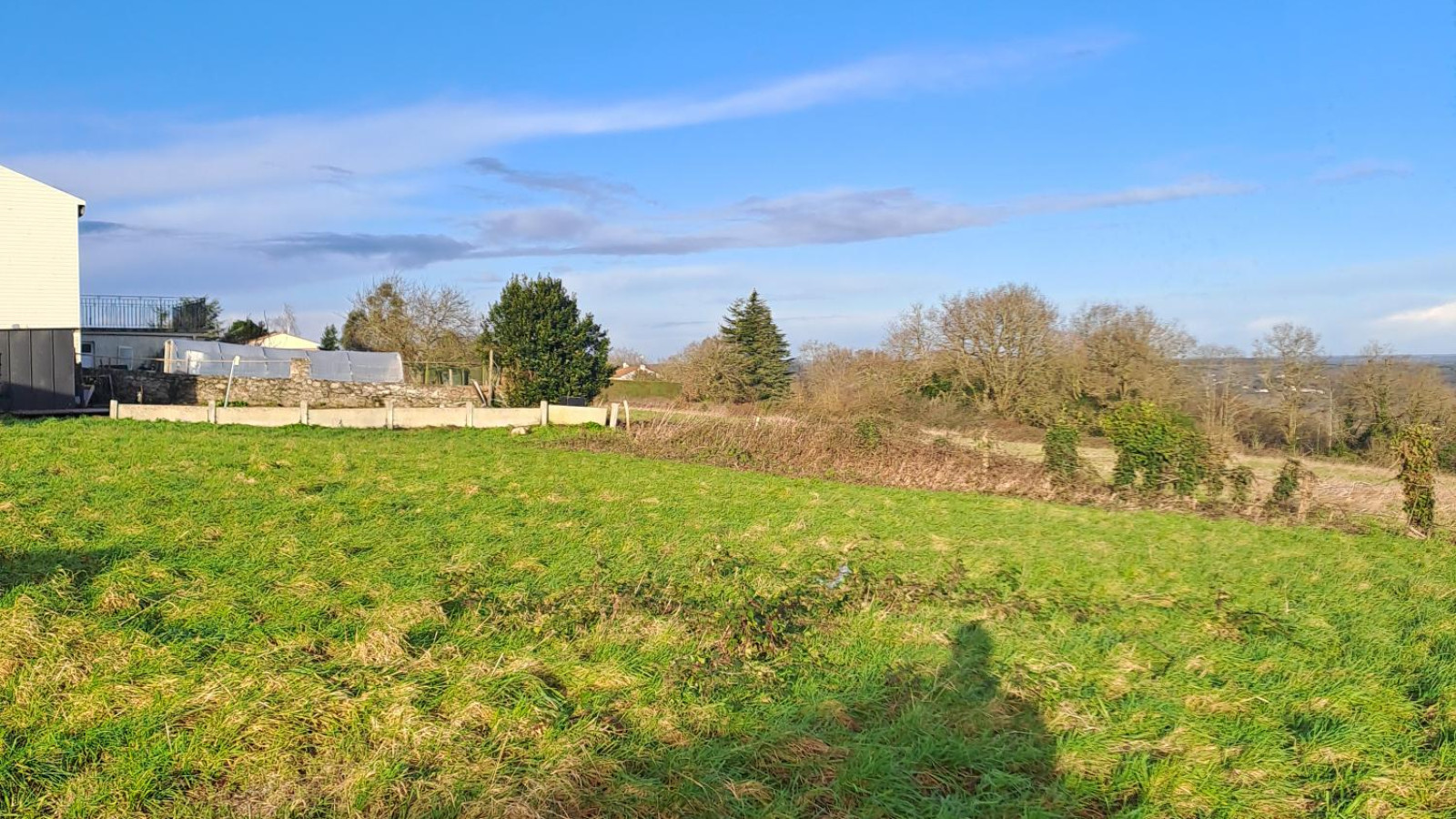 Terrain constructible de 412m2 à Orée d'Anjou