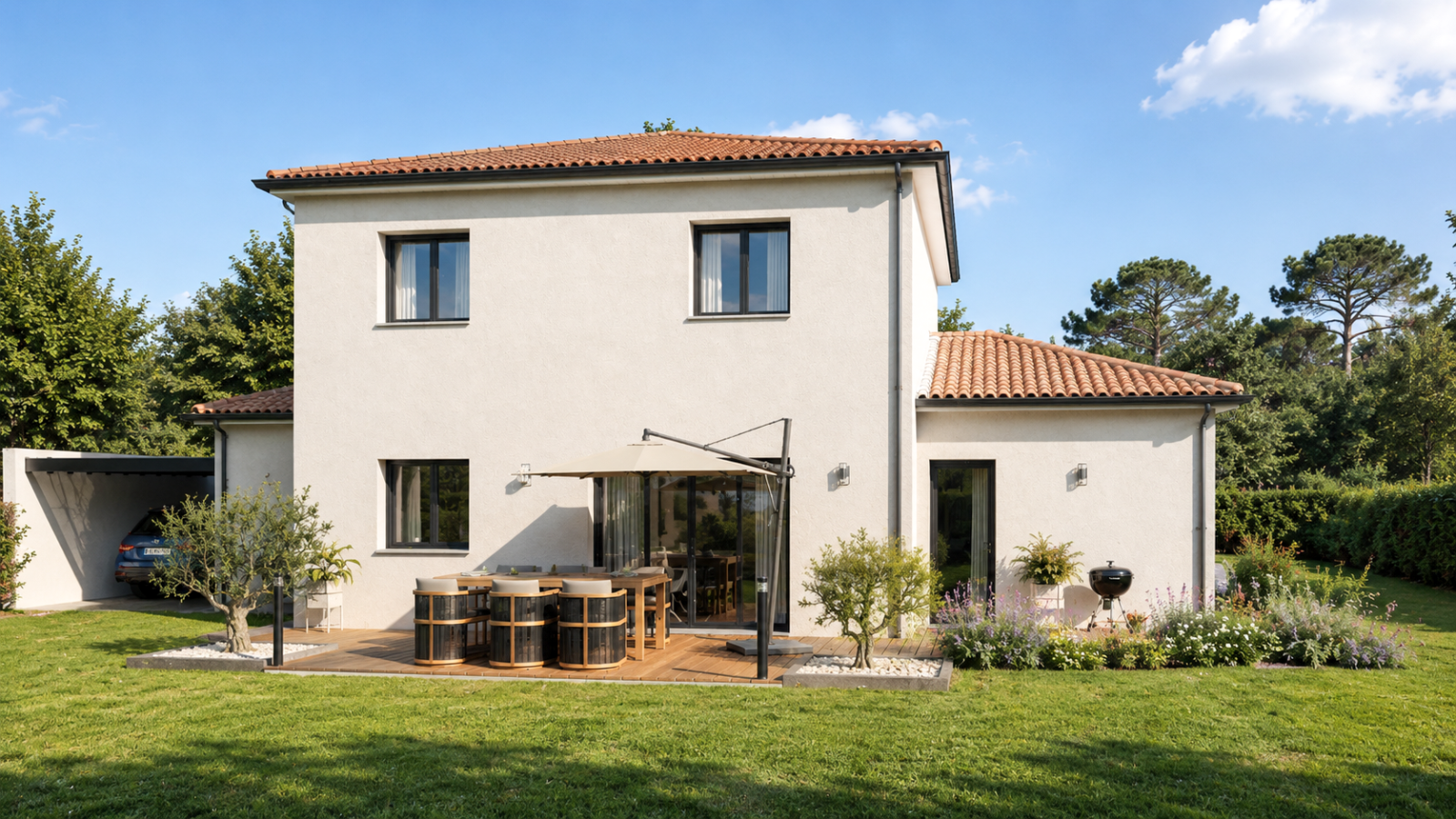 Maison neuve à Cholet avec 4 chambres sur terrain de 556m2 / image 3