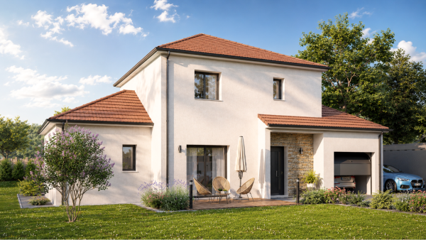 Maison neuve à Saint-Benoît-sur-Loire avec 4 chambres sur terrain de 689m2 - image 1