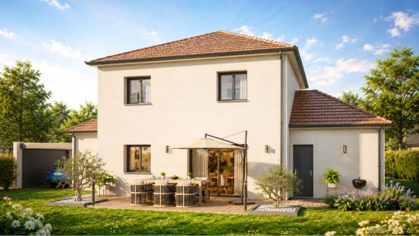 Maison neuve à Saint-Benoît-sur-Loire avec 4 chambres sur terrain de 689m2 - image 2