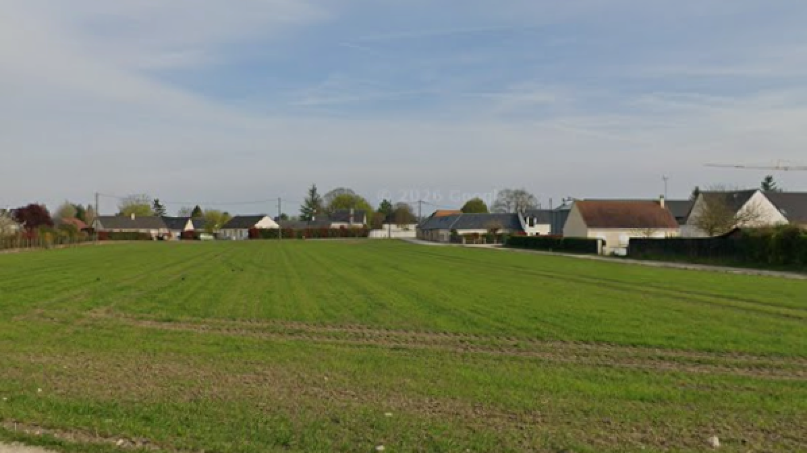 Terrain constructible de 524m2 à Neuville-aux-Bois