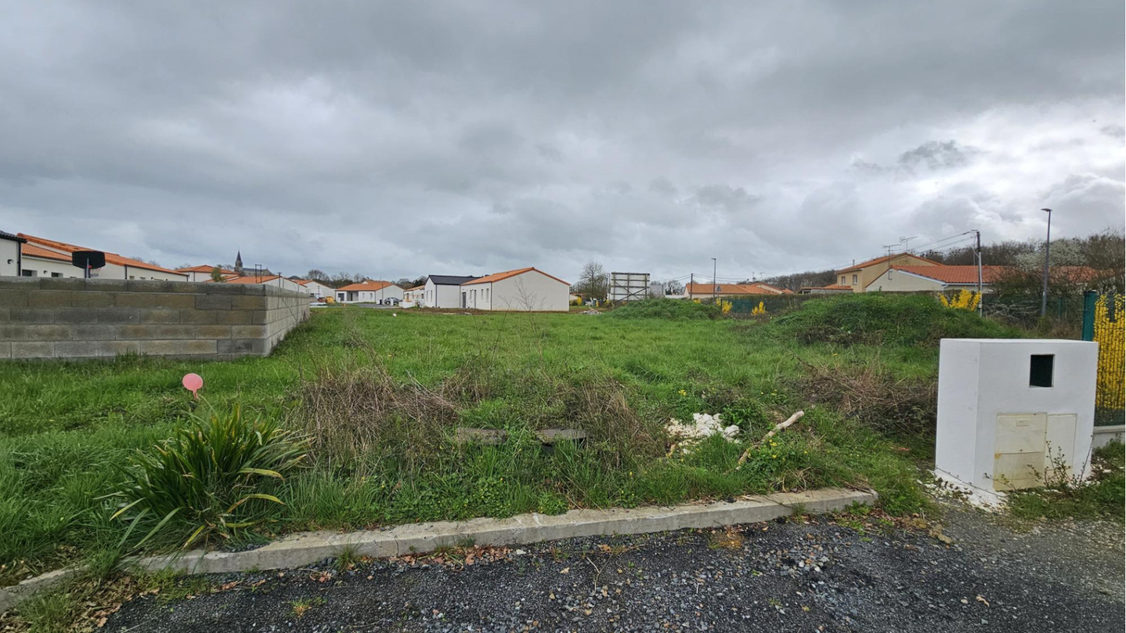 Terrain constructible de 429m2 à Cholet