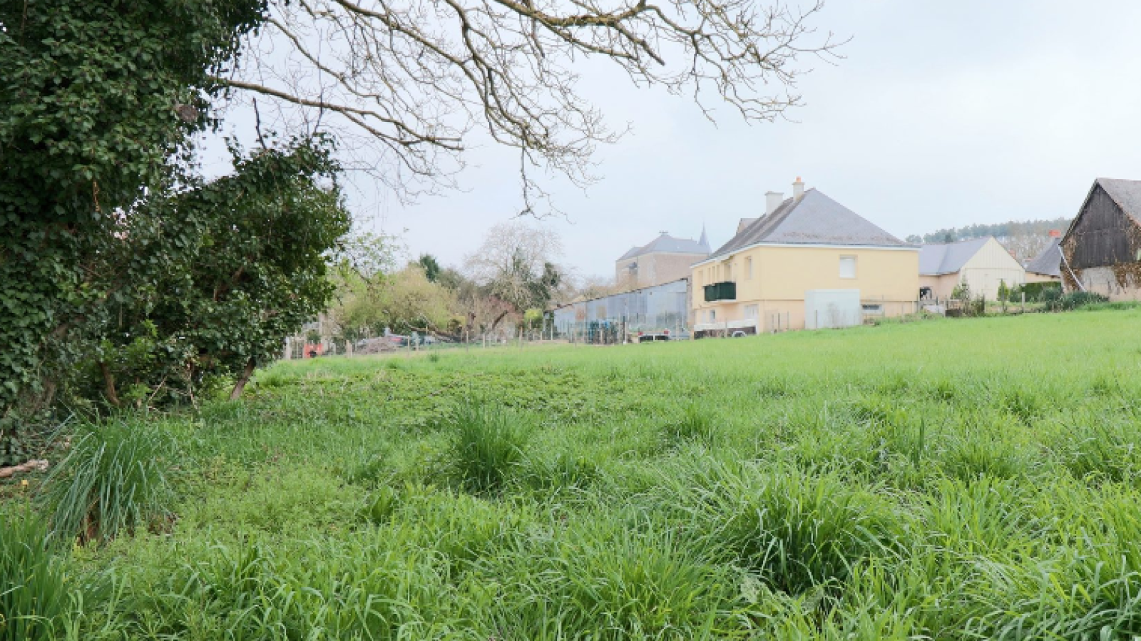 Terrain constructible de 630m2 à Les Bois d'Anjou